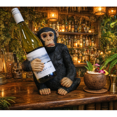 Monkey Holding Wine Holder