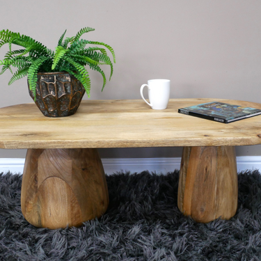 Mango Wood 110cm Coffee Table