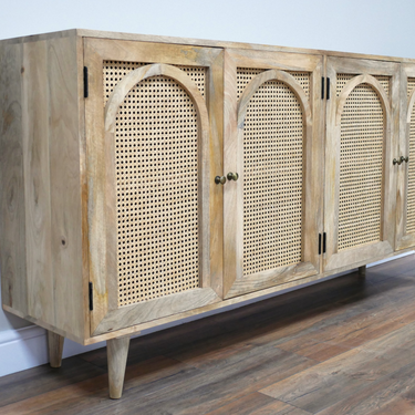 Large Rattan Sideboard