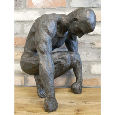 Large Kneeling Man