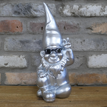 Silver Cool Gnome