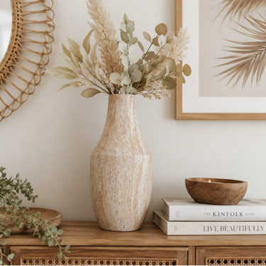 Natural Stone Effect Vase