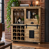 Industrial Wine Cabinet