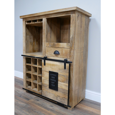 Industrial Wine Cabinet
