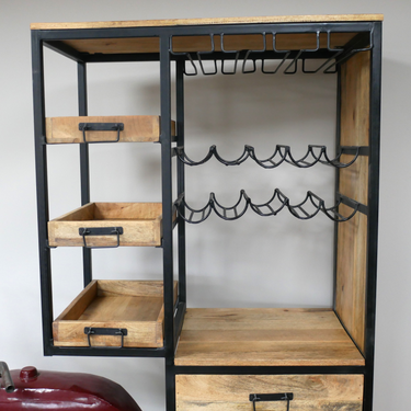 Motorbike Bar Cabinet