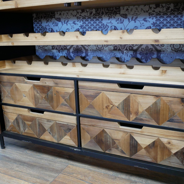 Shutter Bar / Wine Cabinet