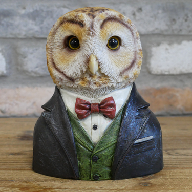 Small Owl Bust