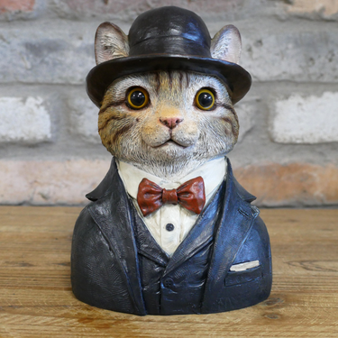 Small Cat Bust
