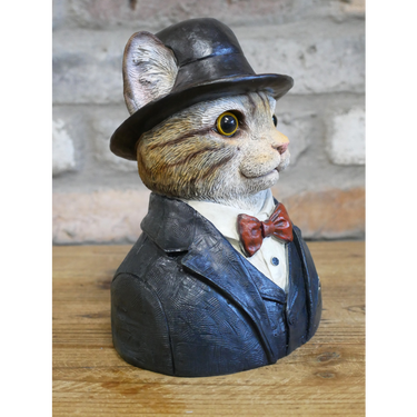 Small Cat Bust