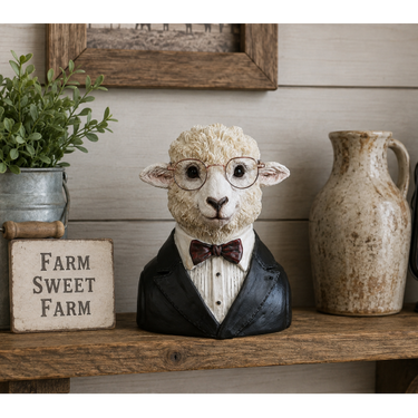 Small Sheep Bust