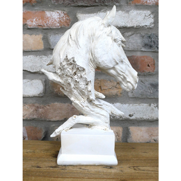 Wood Effect Horse Head