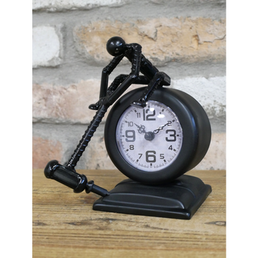 Man With Hammer Clock