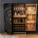 Solstice Wine Cabinet - Black