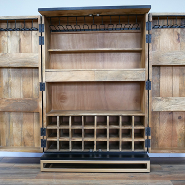 Solstice Wine Cabinet - Black