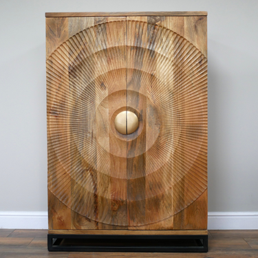 Solstice Wine Cabinet Natural