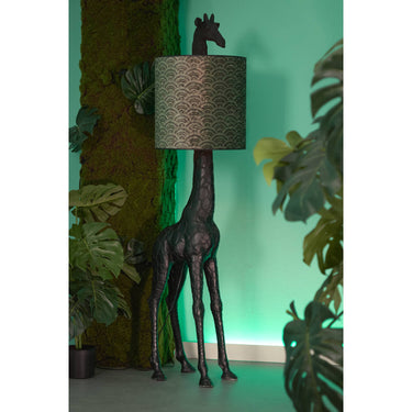 Giraffe Black Floor Lamp