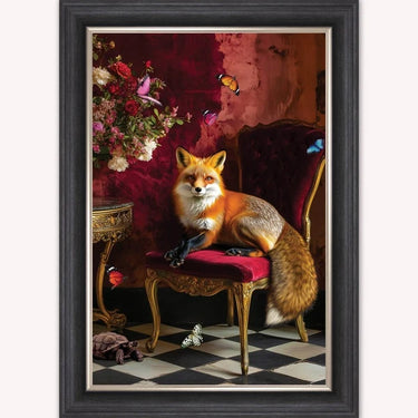 Stately Animlas Framed Wall Art