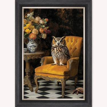 Stately Animlas Framed Wall Art