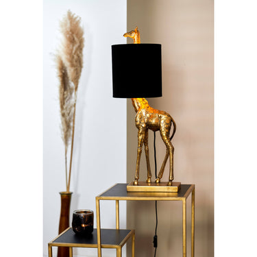 Giraffe Antique Bronze With Velvet Black