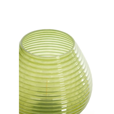 Alenna Glass Green Table lamp
