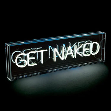 Get Naked Neon Led Acrylic Lightbox