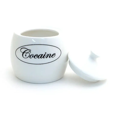 Cocaine Round Sugar Bowl