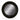 BLACK THIN FRAMED EXTRA SMALL CONVEX MIRROR