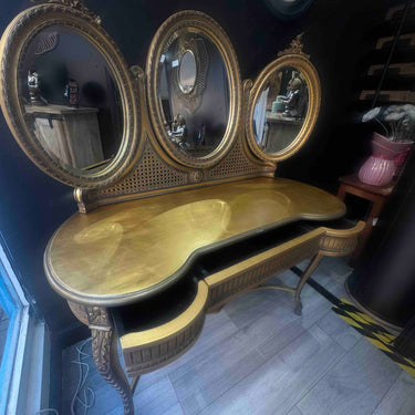 Versailles Triple Mirror Dressing Table