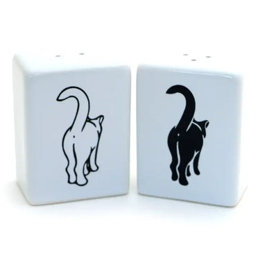 Cat Butt Salt and Pepper Shakers