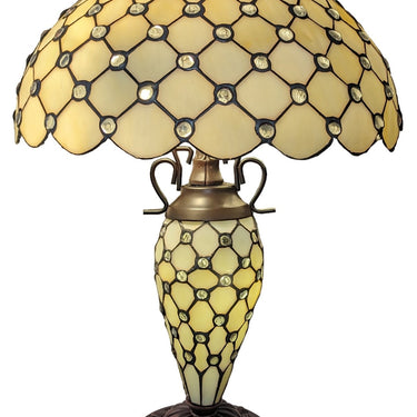 Double Lamp With Resin Base 60cm