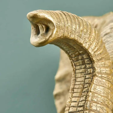 Gold Elephant Wall Lamp