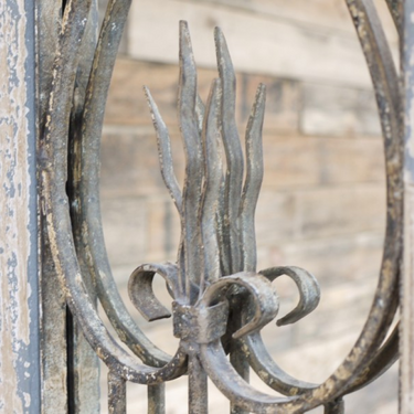 Large Rustic Door Mirror