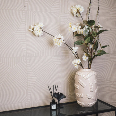 Beige Ceramics Fuck Vase