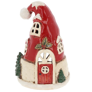 Santa Hat House Tealight