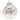 Bright Xmas LED Bauble Silver