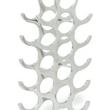 Aluminium 15 Bottle Wine Rack