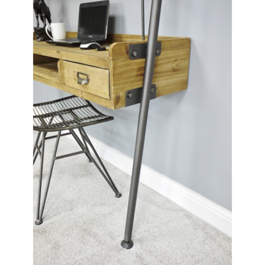 Desk With Shelves