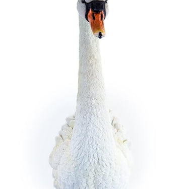 Large White Swan Wall Head