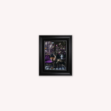 Stately Animlas Framed Wall Art