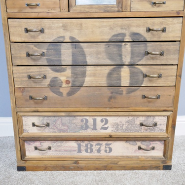 Tall Draw Cabinet