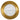 Round Gold Large Convex Mirror