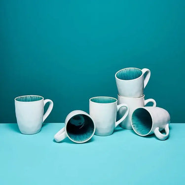 Aquamarine White/Turquoiseb Mug