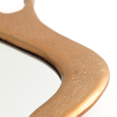Large Gold Drip Aluminium Wall Mirror