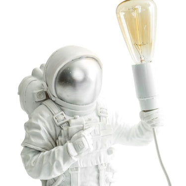 White Standing Astronaut Lamp