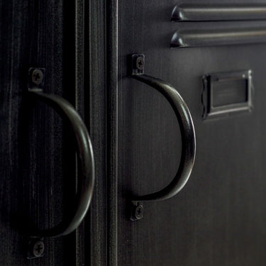 Industrial Large Iron Storage / Side Cabinet