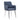 Dark Grey And Chrome Dining Chair