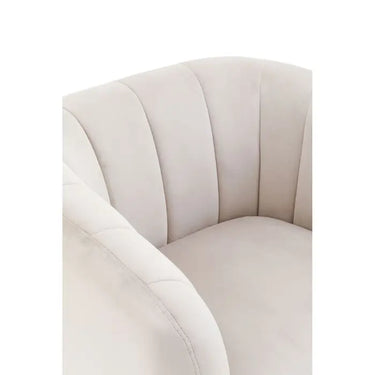 Silver Grey Velvet Armchair