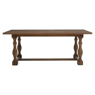 Oak Wood Rectangular Dining Table