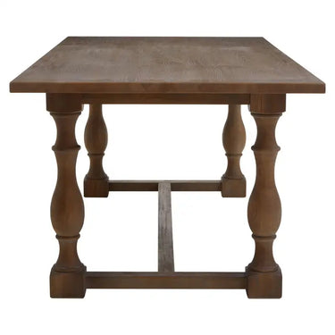 Oak Wood Rectangular Dining Table