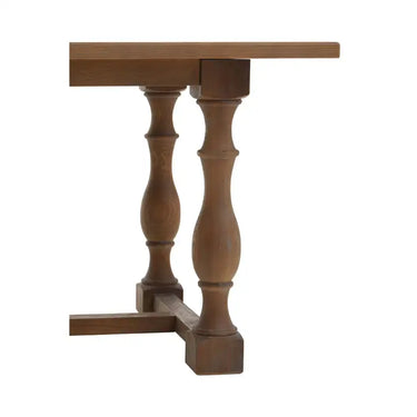 Oak Wood Rectangular Dining Table